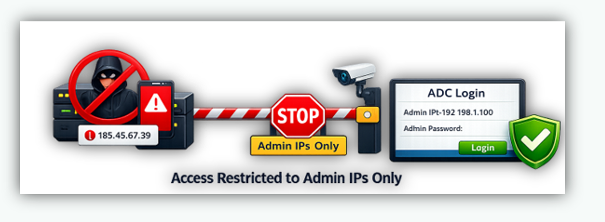 ADC Explicit Management Access