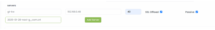 Backend Server