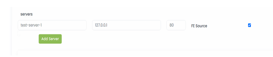 Backend Server