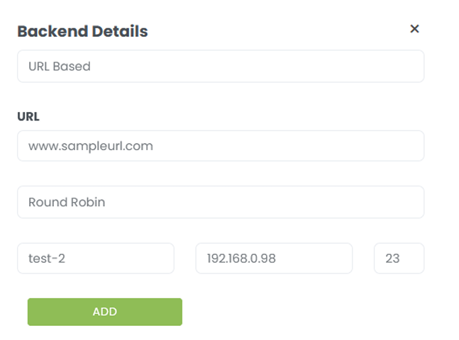 Backend Server